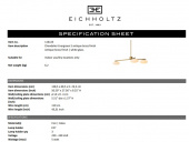 Taklampa Evergreen S, Eichholtz- 116123 Taklampa Evergreen S, Eichholtz- 116123