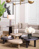 Soffbord Briël L, med tvättad fanér, Eichholtz- 116205 Soffbord Briël L, med tvättad fanér, Eichholtz- 116205