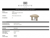 Soffbord Briël L, med tvättad fanér, Eichholtz- 116205 Soffbord Briël L, med tvättad fanér, Eichholtz- 116205