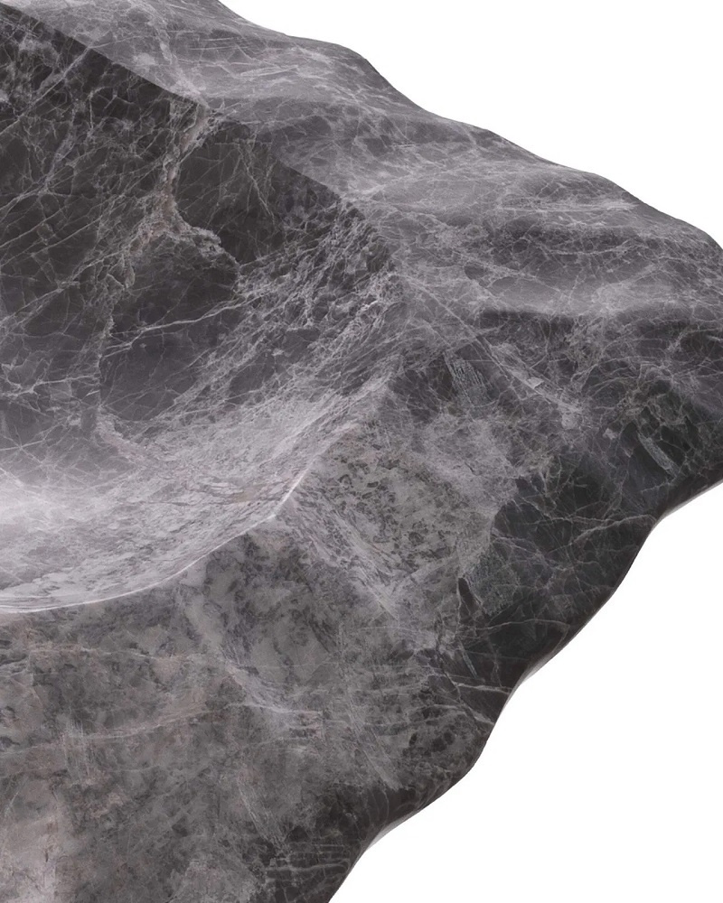 Bricka Mauro grå marmor -Eichholtz, 116240