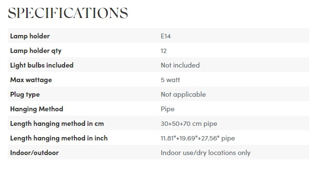 Takkrona Aram, Eichholtz- 116282