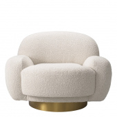 Vridbar fåtölj Udine, Bouclé cream, Eichholtz Vridbar fåtölj Udine, Bouclé cream, Eichholtz