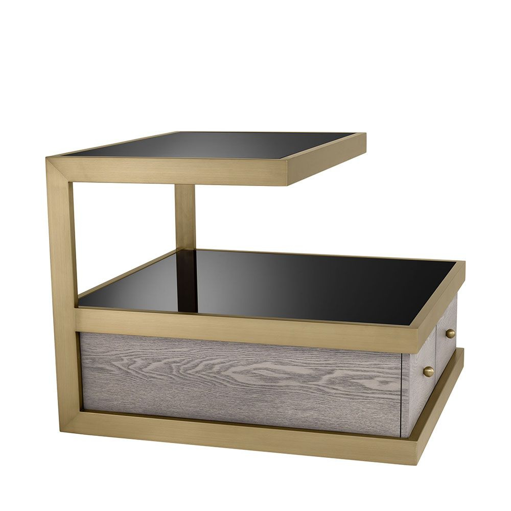 Soffbord med lådor Kuboa, Eichholtz- 116406