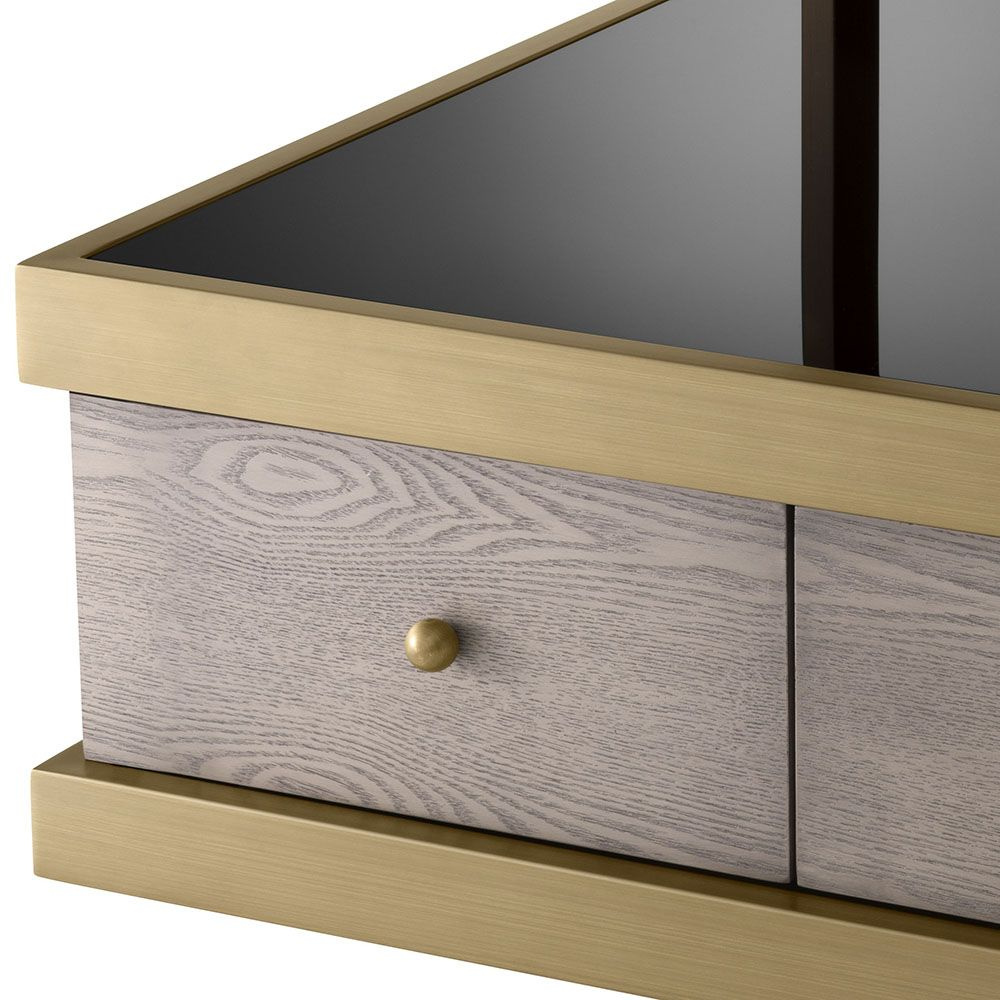 Soffbord med lådor Kuboa, Eichholtz- 116406