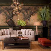 Bänk Oxley, Savona orange sammet, Eichholtz- 116559 Bänk Oxley, Savona orange sammet, Eichholtz- 116559