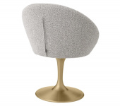 Matstol O'Neill i bouclé-grått tyg-116630 Matstol O'Neill i bouclé-grått tyg-116630