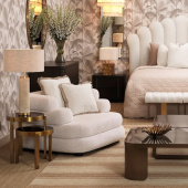 Malaga Fåtölj off white Eichholtz Malaga Fåtölj off white Eichholtz