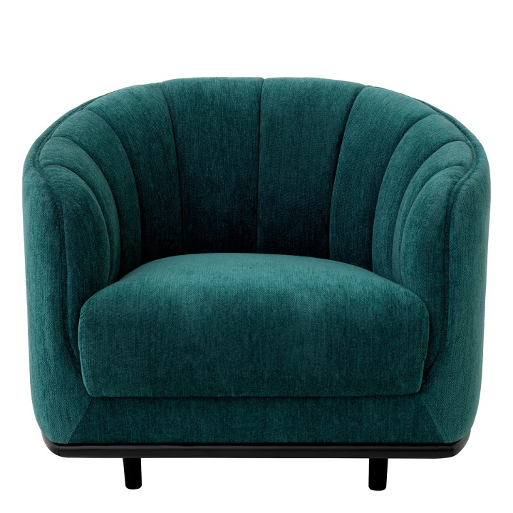 Agostino Fåtölj Paviljong havsgrön, Eichholtz - 116740