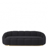 Soffa Inger, bouclé svart, Eichholtz- 116741 Soffa Inger, bouclé svart, Eichholtz- 116741