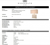 Bordslamp Newton S Travertine, Eichholtz- 116936 Bordslamp Newton S Travertine, Eichholtz- 116936