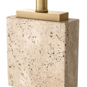 Bordslamp Newton L Travertine, Eichholtz- 116937 Bordslamp Newton L Travertine, Eichholtz- 116937
