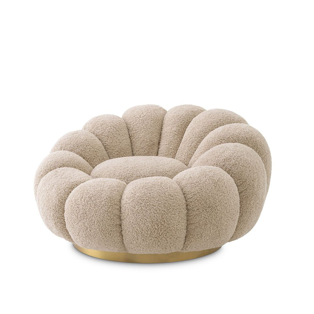 Mello vridbar fåtölj sand, Eichholtz- 116962