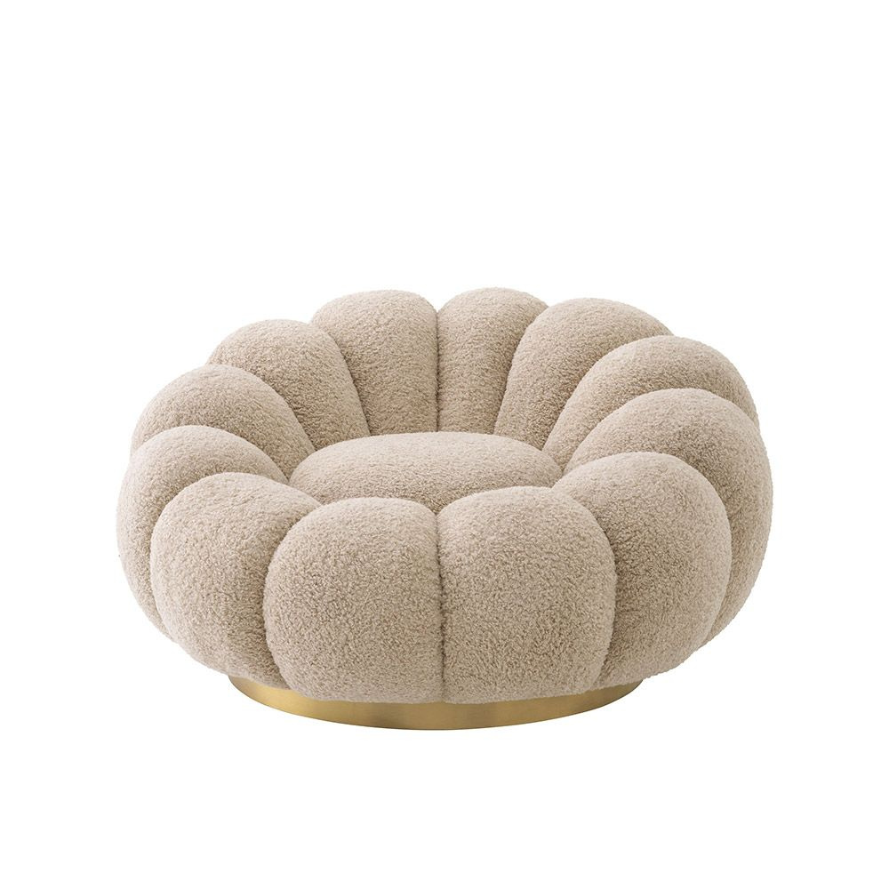 Mello vridbar fåtölj sand, Eichholtz- 116962