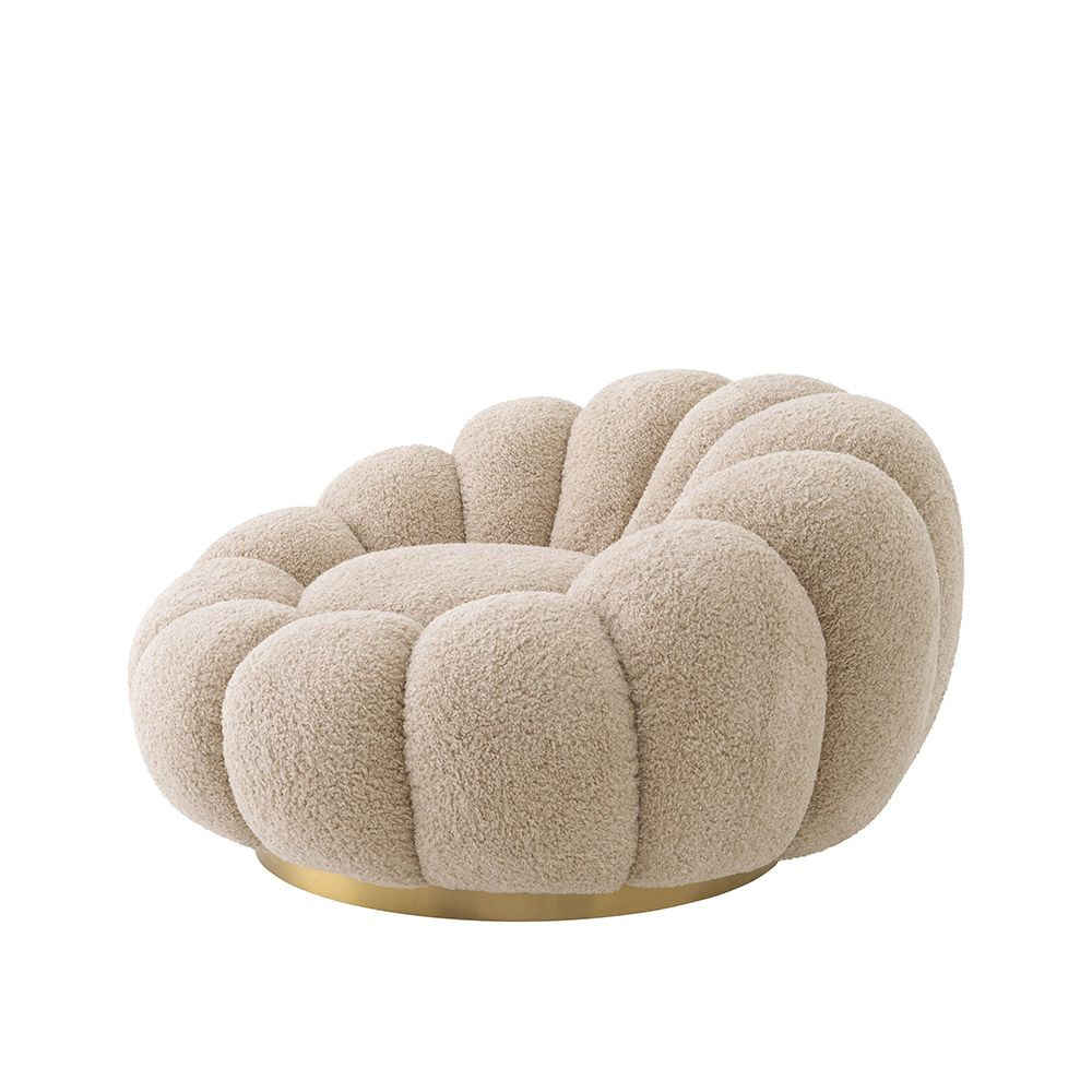 Mello vridbar fåtölj sand, Eichholtz- 116962