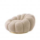 Mello vridbar fåtölj sand, Eichholtz- 116962 Mello vridbar fåtölj sand, Eichholtz- 116962