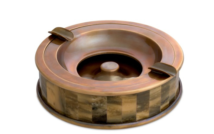 Askkopp Bonham vintage brass, Eichholtz-117018