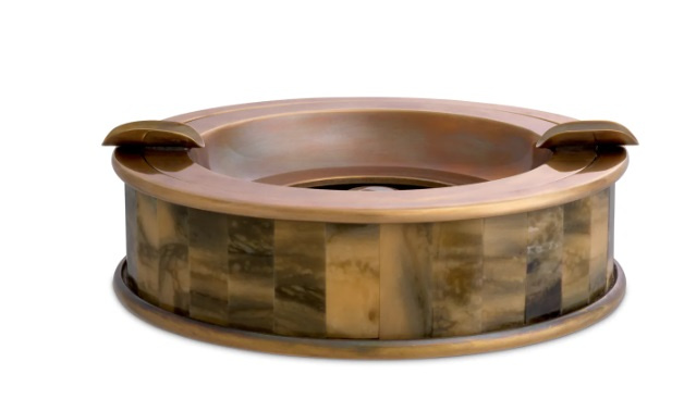 Askkopp Bonham vintage brass, Eichholtz-117018