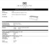 Utomhusmatbord rektangulärt Nassau S-117085 Utomhusmatbord rektangulärt Nassau S-117085