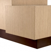 Nerone sidobord, naturligt ekfanér, Eichholtz- 117158 Nerone sidobord, naturligt ekfanér, Eichholtz- 117158