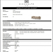 Soffa Firenze, Lyssa sand, Eichholtz- 117191 Soffa Firenze, Lyssa sand, Eichholtz- 117191