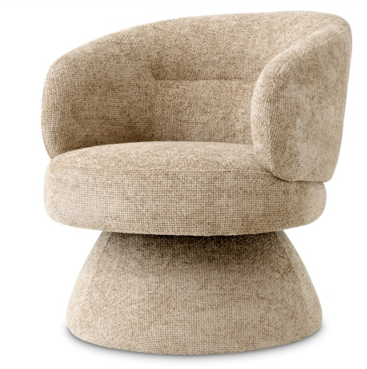 Vridstol Liberty, lyssa sand, Eichholtz- 117192