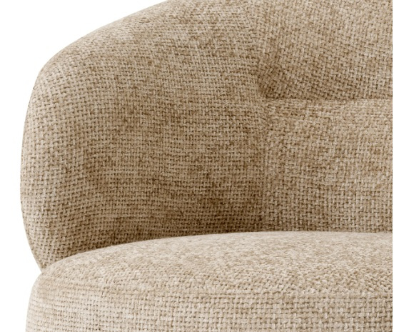 Vridstol Liberty, lyssa sand, Eichholtz- 117192