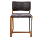 Utomhusmatstol Griffin svart flätning-117228 Utomhusmatstol Griffin svart flätning-117228