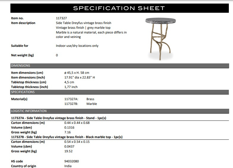 Sidobord Dreyfus-117327