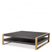 Guinness soffbord, Mocca-ekfanér, Eichholtz- 117383 Guinness soffbord, Mocca-ekfanér, Eichholtz- 117383