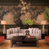 Guinness soffbord, Mocca-ekfanér, Eichholtz- 117383 Guinness soffbord, Mocca-ekfanér, Eichholtz- 117383