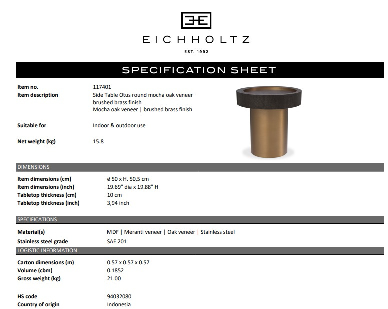 Sidobord Otus runt-117401