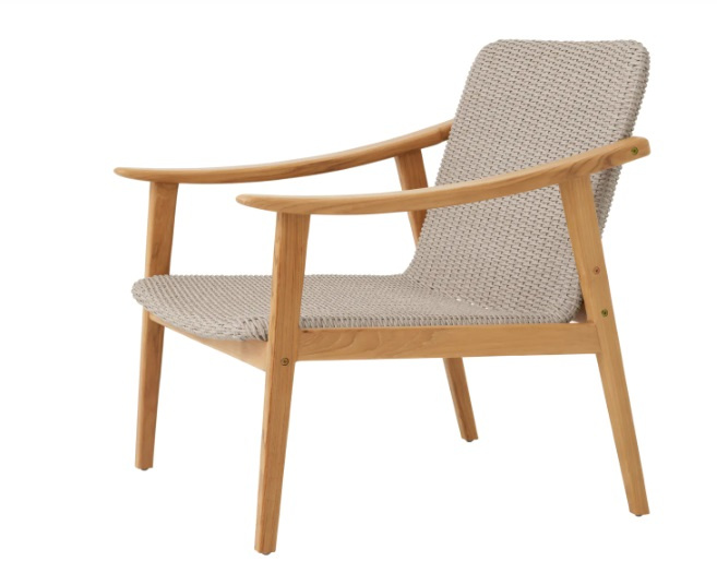 Utomhusstol Honolulu i naturlig teak-117409
