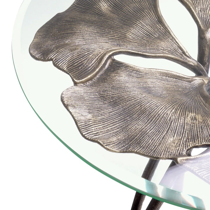 Sidobord Poseidon, vintage mässingsfinish, Eichholtz- 117527