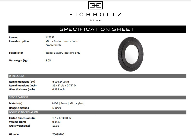 Rodion spegel-117552