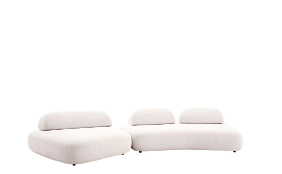 Soffa Residenza vit, Eichholtz- 117664