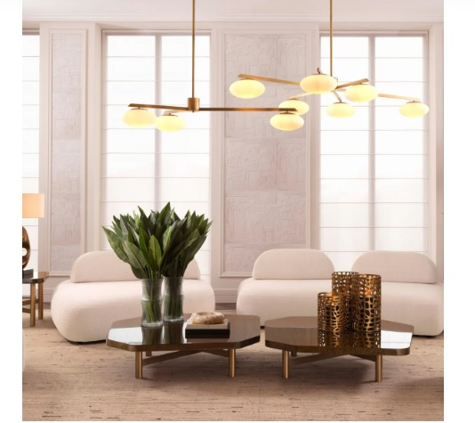 Soffa Residenza vit, Eichholtz- 117664