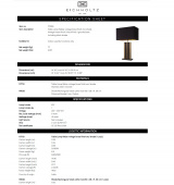 Bordslampa Belize, Eichholtz-117986 Bordslampa Belize, Eichholtz-117986