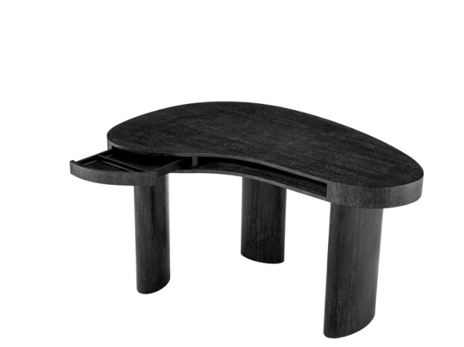 Skrivbordet Vence, kolgrå-118212