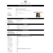 Kaffebord Nuova, Eichholtz- 118257 Kaffebord Nuova, Eichholtz- 118257