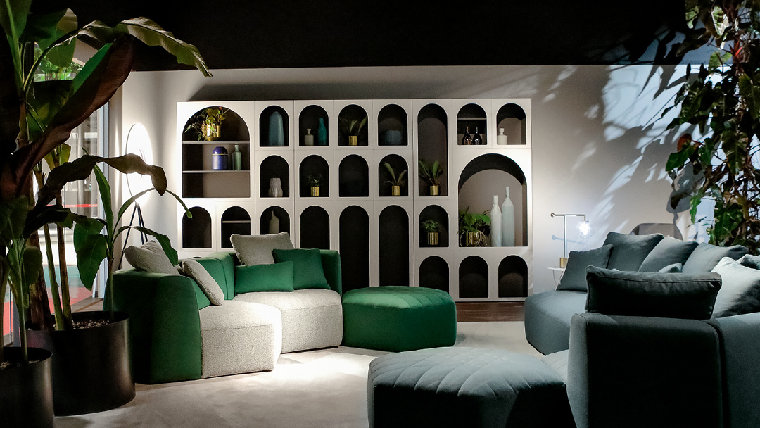 Cabinet de Curiosité Library, 120x206 cm, Bonaldo