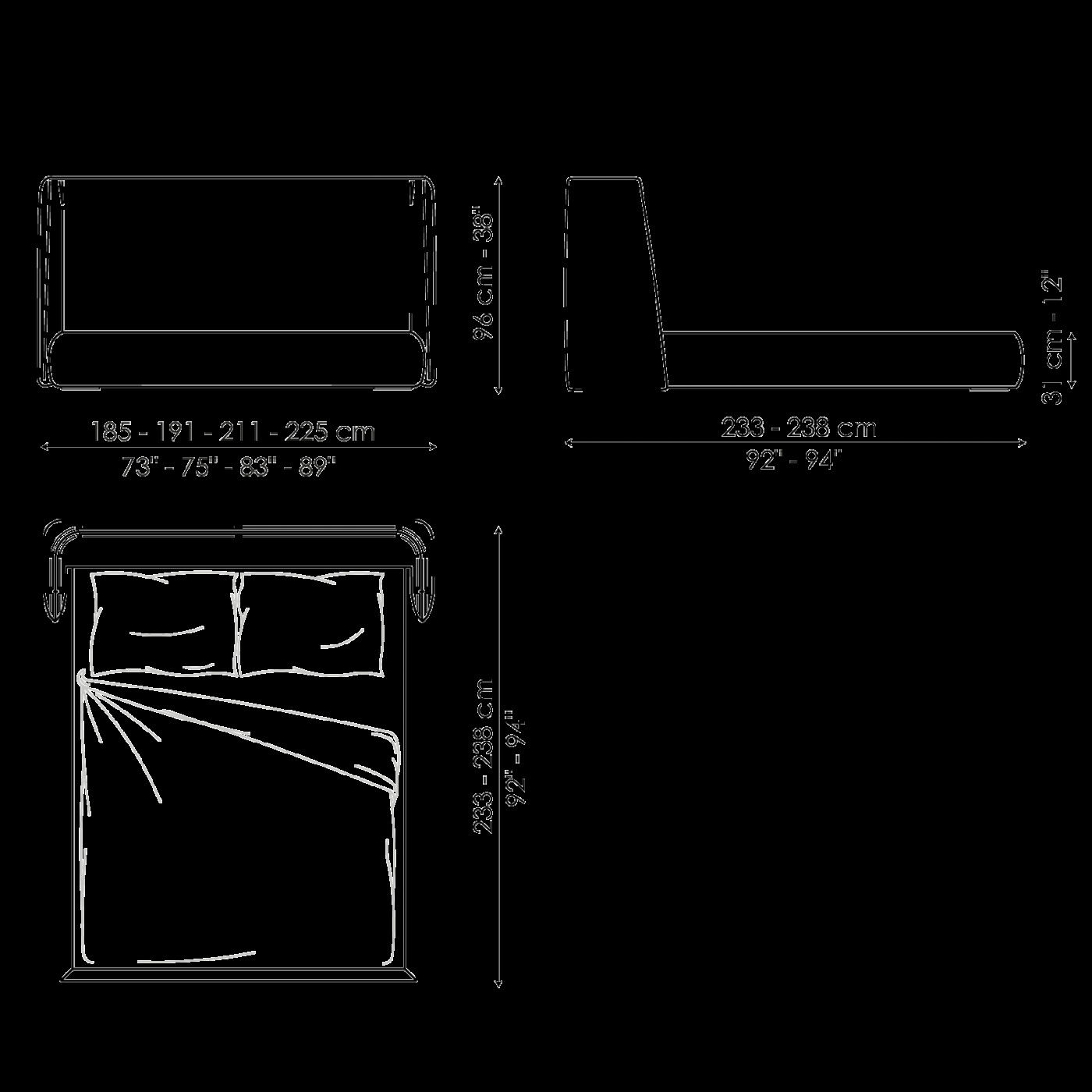 Säng Basket , Bonaldo -12345