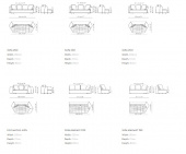 Modulsoffa Panorama, Bonaldo Modulsoffa Panorama, Bonaldo