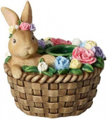 Ljusstake, Spring Fantasy, kanin i korgen, Villeroy&Boch-3593890033 Ljusstake, Spring Fantasy, kanin i korgen, Villeroy&Boch-3593890033