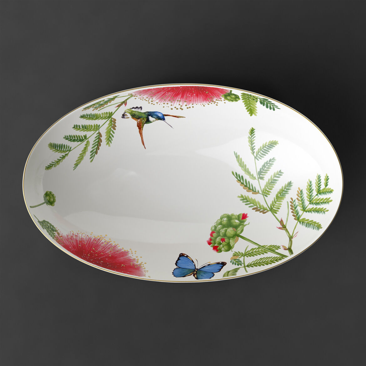 Amazonia oval skål, 30 x 18 cm, premium benporslin, Villeroy & Boch- 1035143288
