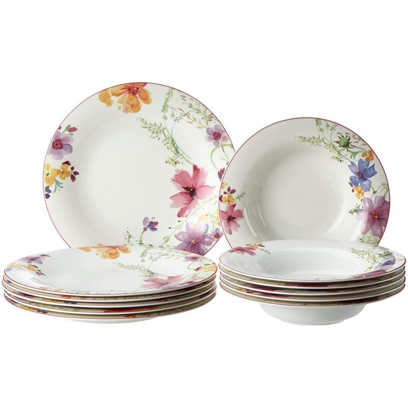 Middagsset 12 delar Mariefleur Basic - Villeroy&Boch-214651
