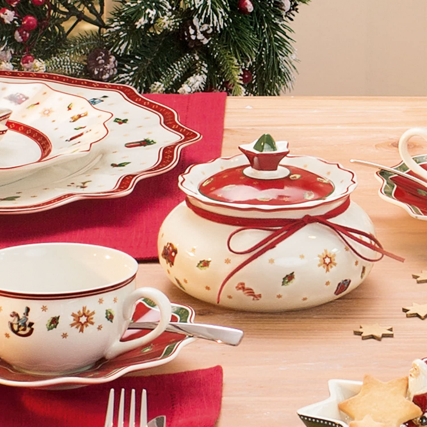 Villeroy och Boch Toy's Delight liten förvaringsburk, premium porslin-1485854556