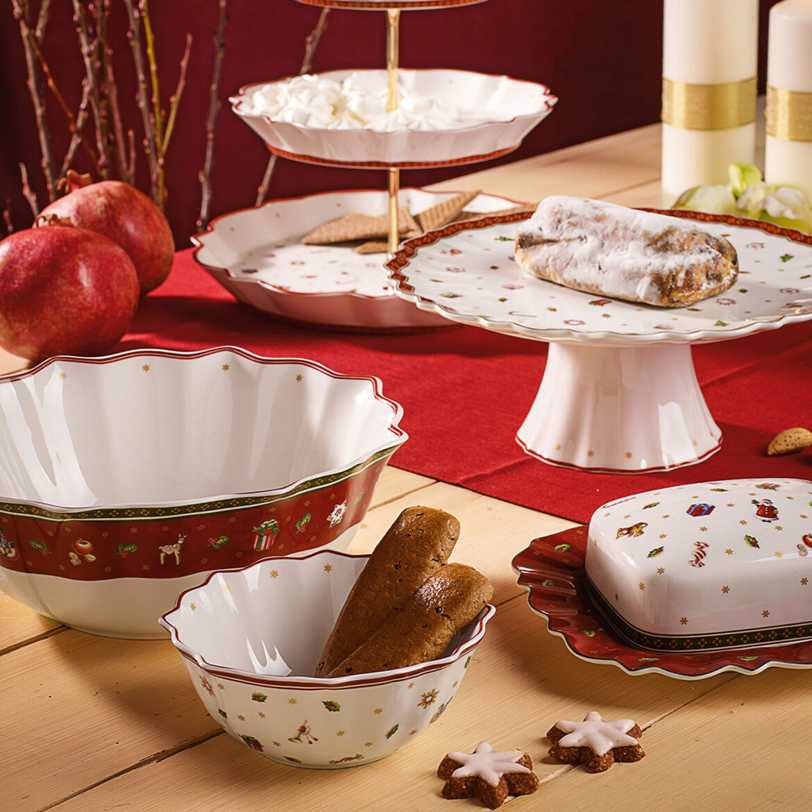 Toy's Delight liten tårtfat på fot 21 cm, Villeroy&Boch-288720