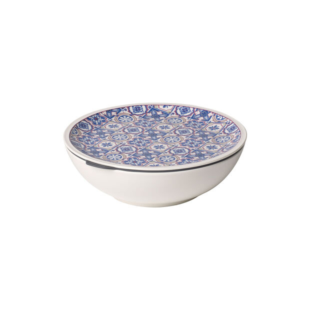 Villeroy & Boch To Go Indigo-skål M, premium porslin/silikon, 350 ml-338951