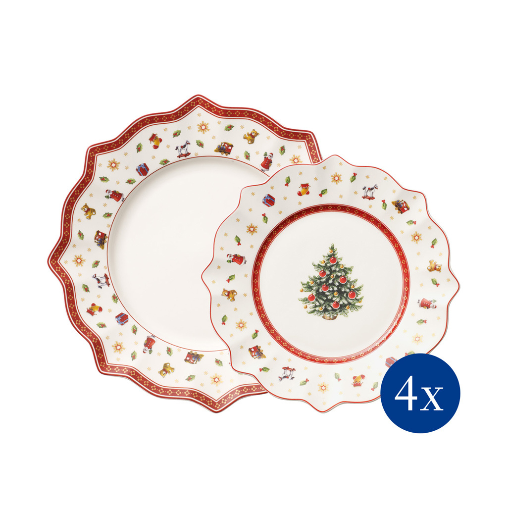 Villeroy and Boch Toy's Delight tallrik set, 8 st., 339422