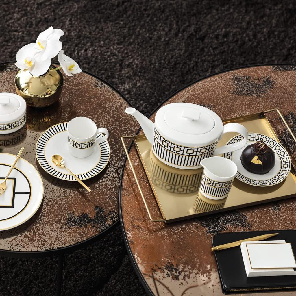  MetroChic kaffekanna/tekanna,premium benporslin, Villeroy & Boch- 1046520460